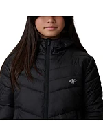 Dievčenská bunda 4F F0739 tmavočierna 4FJWSS26TDJAF0739 20S