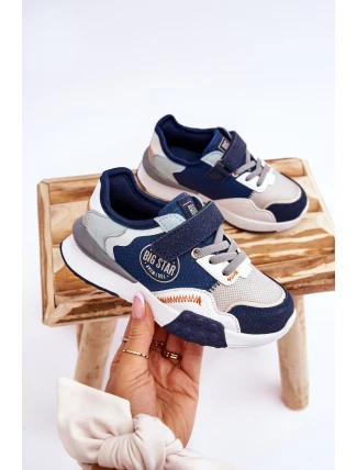 Detské tenisky s pamäťovou penou Big Star LL374225 Navy Blue Detské tenisky s pamäťovou penou Big Star LL374225 Navy Blue