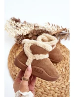 Dziecięce Śniegowce Na Rzep Camel Unitia