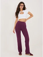 Tepláky RV DR A1289.01 tmavo fialové