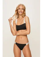 Vrchný diel plaviek KW0KW00548-BEH čiernobiela - Calvin Klein Vrchný diel plaviek KW0KW00548-BEH čiernobiela - Calvin Klein
