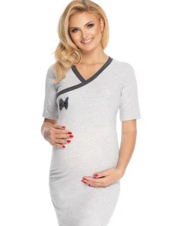 Tehotenská nočná košeľa model 147504 PeeKaBoo