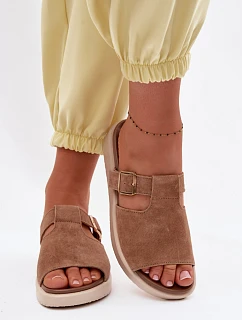 Žabky na platforme model 226519 Krok vo veľkom štýle