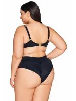 Plavková podprsenka s polovičnými košíčkami Ava SK 313 Black Maxi