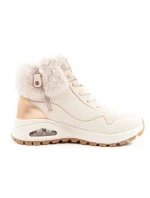 Skechers Uno Rugged dámske športové topánky zateplené topánky zimné béžové dámske