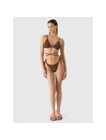 Dámsky vrchný diel plaviek 4F 4FWSS24UBKTF041-81S Brown