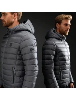 Geographical Norway Pánska mikina AMIGOTAL HOOD DB DGREY MEN 233 DARK GREY (WZ5179H/GN-GRIS FONCÉ)