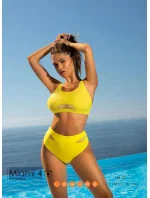 Dámske dvojdielne plavky S1011MI4-21 Miami 4 žltá - Self