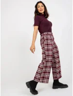 Dámske nohavice LK SP 509097 2.35P bordová - FPrice Dámske nohavice LK SP 509097 2.35P bordová - FPrice