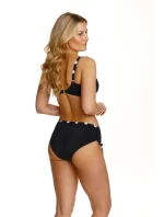 Dámsky vrchný diel plaviek Paros Black with White Pattern - Lupo Line Dámsky vrchný diel plaviek Paros Black with White Pattern - Lupo Line