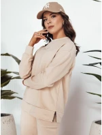 Dámska krémová mikina ERIAN FashionStreet BY1275 Dámska krémová mikina ERIAN FashionStreet BY1275