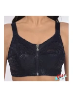 Mäkká podprsenka s kosticami Viki Zuza 586 Night Blue 80-95