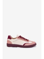 Dámske kožené tenisky Zazoo N1220 Beige Dámske kožené tenisky Zazoo N1220 Beige