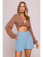 M860 Džínsové šortky - svetlomodré