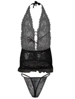 Dámsky set Hailey black - Dkaren