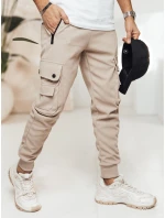 FashionStreet pánske cargo nohavice khaki UX4470
