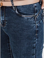Dámske push up džínsy tmavomodré FashionStreet UY2785 Dámske push up džínsy tmavomodré FashionStreet UY2785