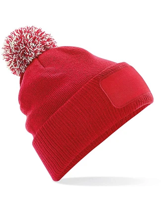 Beechfield B 443 Pletená čiapka Snowstar® 53.0443 classic red/off white