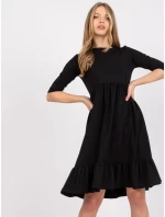 Šaty RV SK 7554.74P čierna Šaty RV SK 7554.74P čierna