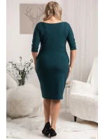 Dámske šaty U340 zelené - Karko Dámske šaty U340 zelené - Karko