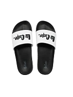 Lee Cooper pánske športové topánky slip-on žabky pohodlné ľahké čierne biele Lee Cooper pánske športové topánky slip-on žabky pohodlné ľahké čierne biele
