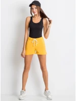 Šortky RV SN 4945.06X tmavo žltá