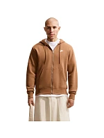 Pánska mikina Nike Club BB FZ Hoodie svetlohnedá FN3861 270 Pánska mikina Nike Club BB FZ Hoodie svetlohnedá FN3861 270