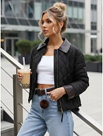 Dámska prechodná bunda TY5622 čierna – FashionStreet Dámska prechodná bunda TY5622 čierna – FashionStreet