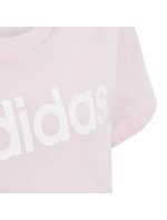 Bavlnené tričko Essentials Slim Fit Jr s lineárnym logom IC3152