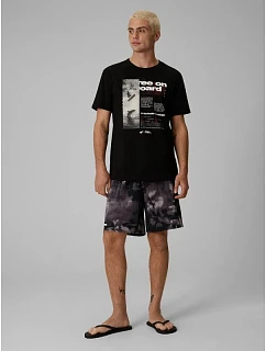 Pánske plážové šortky typu boardshorts s filtrom UPF50+ značky 4F, model 4FRSS26UBDSM267-90A