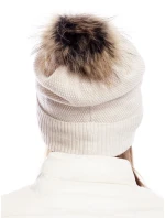 Dámska čiapka AT CZ 171701.37 svetlo béžová