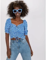 Blúzka RO BZ 2516 12.35X biela a modrá
