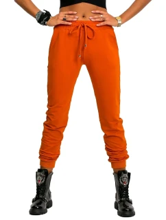 Tepláky RV DR 5040.07X tmavo oranžová