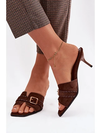 Dámske sandále 9764 brown - Sweet Shoes