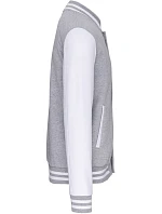 Kariban K 497 Unisexová mikina „Teddy“ 20.K497 oxford grey/white Kariban K 497 Unisexová mikina „Teddy“ 20.K497 oxford grey/white