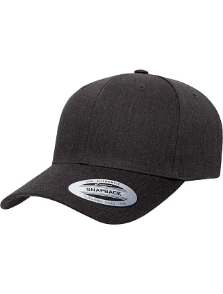 Flexfit 6389 6-panelová snapbacková čiapka „Retro“ 55.6389 tmavošedá melírovaná Flexfit 6389 6-panelová snapbacková čiapka „Retro“ 55.6389 tmavošedá melírovaná