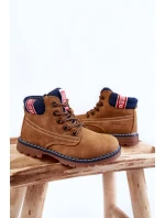 Dziecięce Botki Trapery Big Star KK374130 Camel