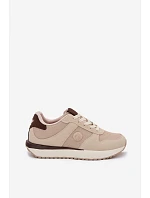 Dámske tenisky na platforme Big Star TT274275 Beige