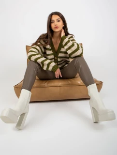 Sveter EM SW 5020 02.28P khaki