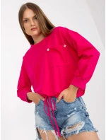 Mikina RV BL 8066.32P fuchsiová