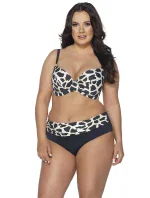 Dámska plavková podprsenka SK-196 Tmavomodrá s ecru - AVA Dámska plavková podprsenka SK-196 Tmavomodrá s ecru - AVA