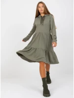 Šaty D10027C30287A3 khaki Šaty D10027C30287A3 khaki