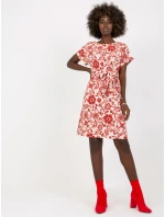 Dámske šaty LK SK 508932 červené