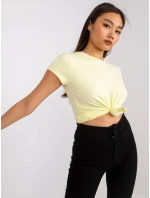 Tričko RV TS 4623.93 svetlo žltá