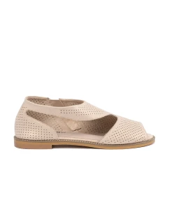 Módne dámske sandále na plochom podpätku