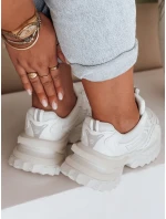 Dámske športové biele tenisky FashionStreet ZY1009 Dámske športové biele tenisky FashionStreet ZY1009