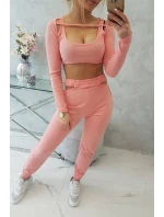 Súprava s blúzkou marhuľová