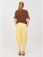 Nohavice MI SP P6224.71 svetložltá