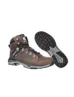 BRIONE CTX MID unisex členok tmavohnedý