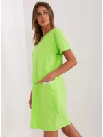 Dámske šaty 8724 dress.12 pea green - FPrice